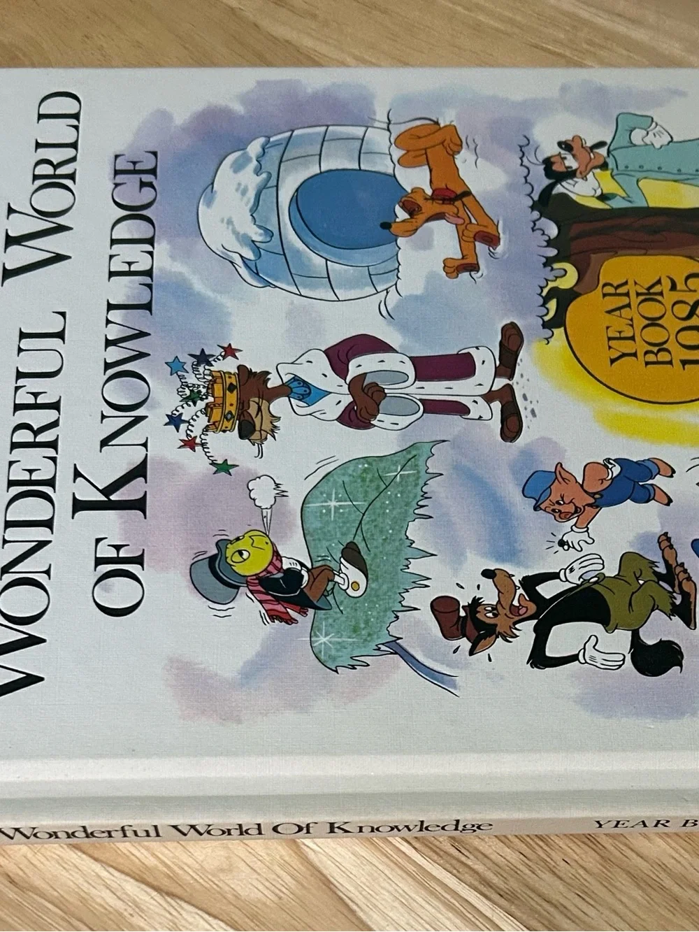 Book with Disney characters